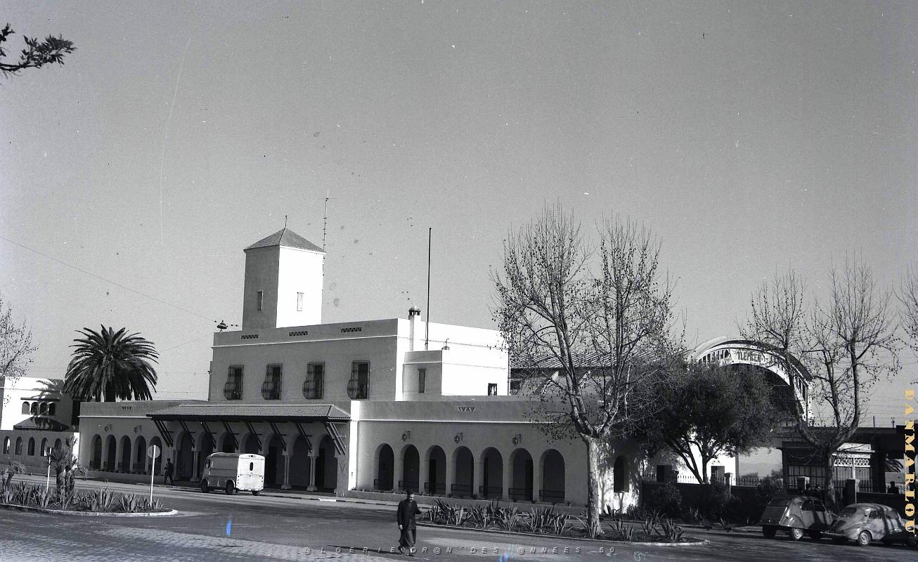 Tlemcen 501- La gare COLLECTION DES AMIS DE ND DE SANTA CRUZ.jpg